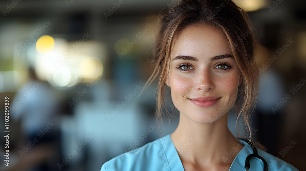 portrait of a female doctor portrait of a female doctor