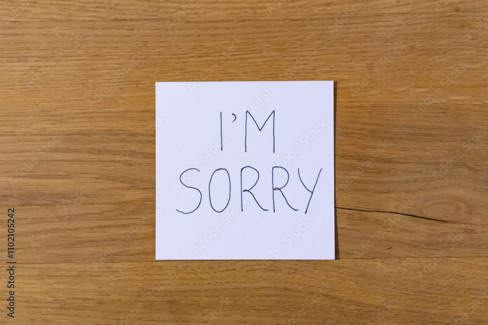 Handwritten pink note with Handwritten pink note with
