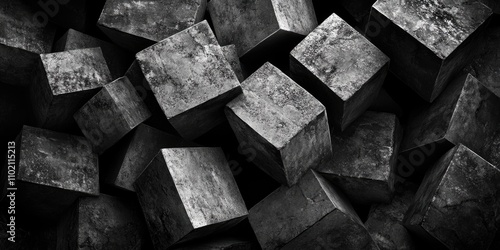 Concrete Blocks Pyramid