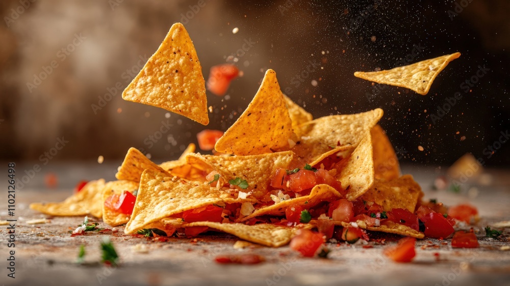 Crispy Tortilla Chips with Fresh Salsa Crispy Tortilla Chips with Fresh Salsa