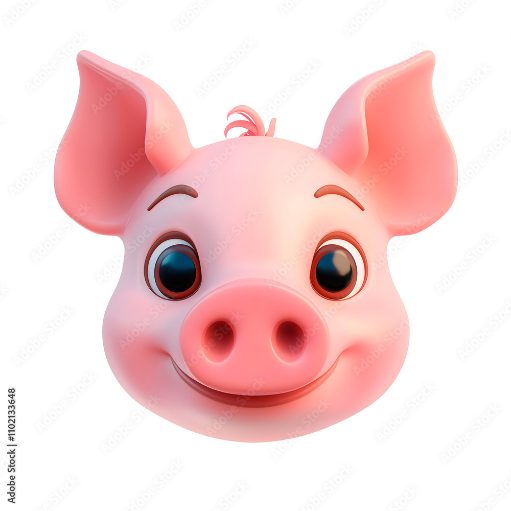3d cartoon pig avatar 3d cartoon pet avatar cute animal face png smiling piglet face 3d cartoon pig avatar 3d cartoon pet avatar cute animal face png smiling piglet face