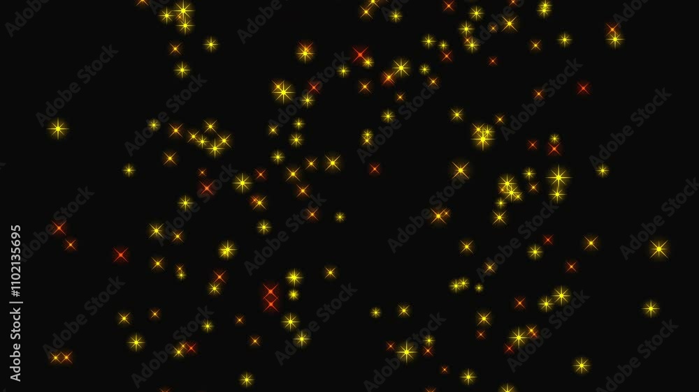 Golden and red Colored 4K Stars Particle Background Falling Star and Glitter, Twinkle of Brilliant Multicolored Stars Background, Sparkles Loop Golden and red Colored 4K Stars Particle Background Falling Star and Glitter, Twinkle of Brilliant Multicolored Stars Background, Sparkles Loop