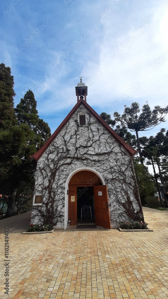 Fototapeta premium capela no Santuário de Schoenstatt Curitiba
