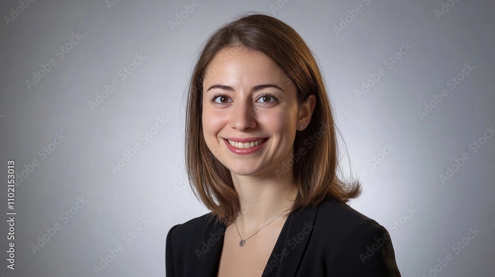 Professional Portrait in Spacious Studio with Soft Lighting Professional Portrait in Spacious Studio with Soft Lighting