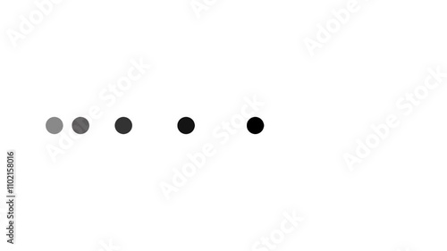 loading animation with ball animation footage 