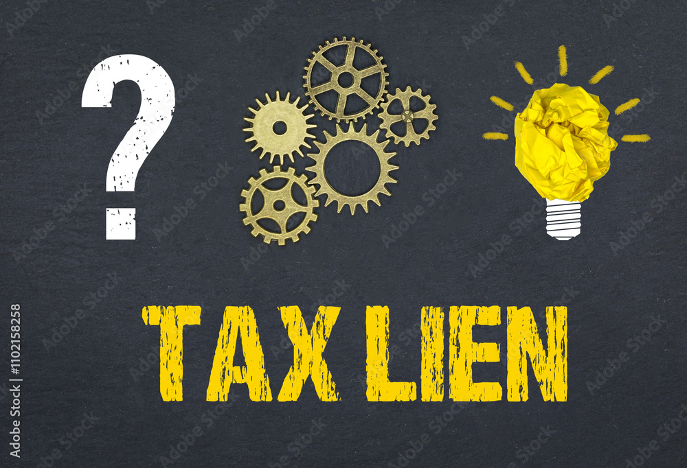 Obraz premium Tax Lien