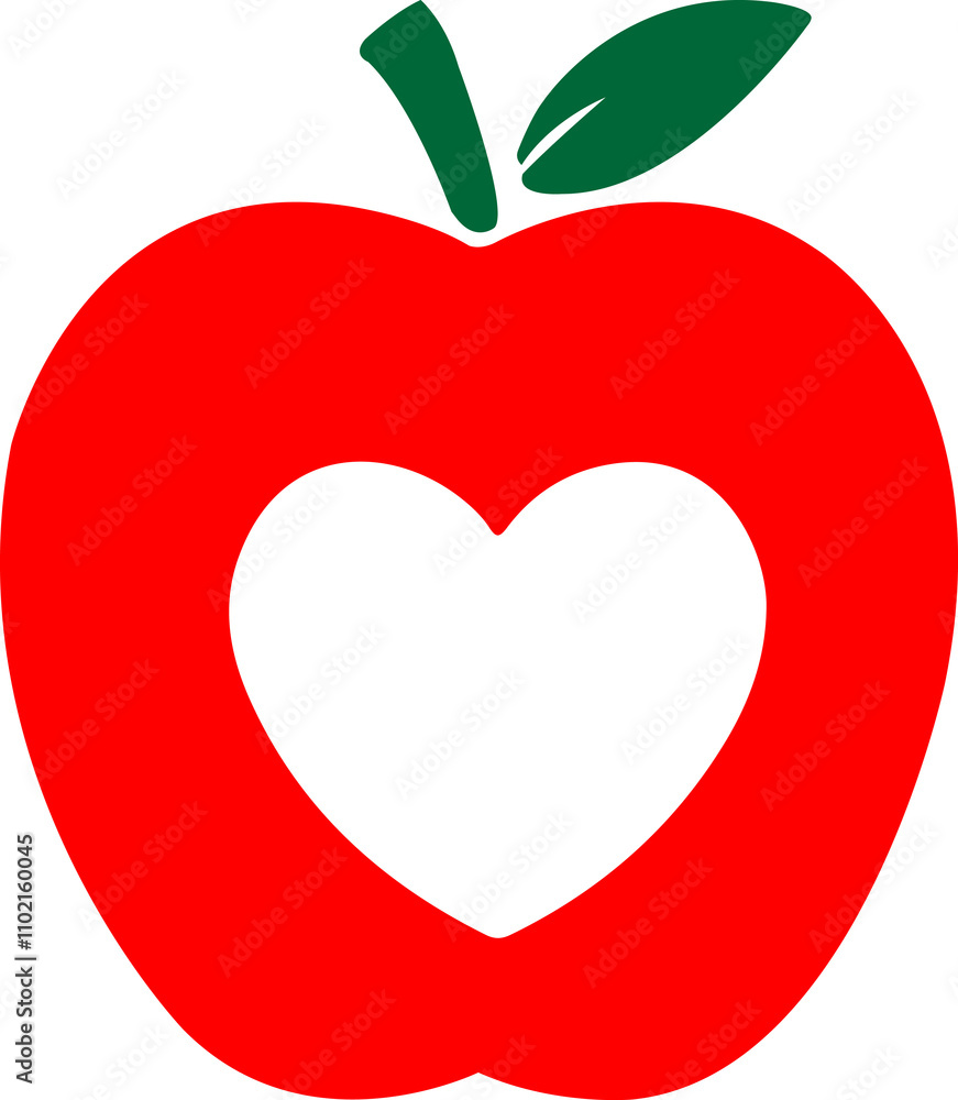 Apple clip art design on plain white transparent isolated background for card, shirt, hoodie, sweatshirt, apparel, card, tag, mug, icon, poster or badge Apple clip art design on plain white transparent isolated background for card, shirt, hoodie, sweatshirt, apparel, card, tag, mug, icon, poster or badge