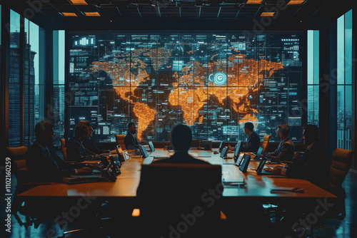 Visuals international business transactions  global offices  or remote teams collaborating...