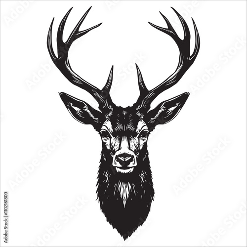 deer head silhouette