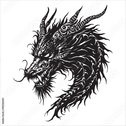 illustration of a dragon