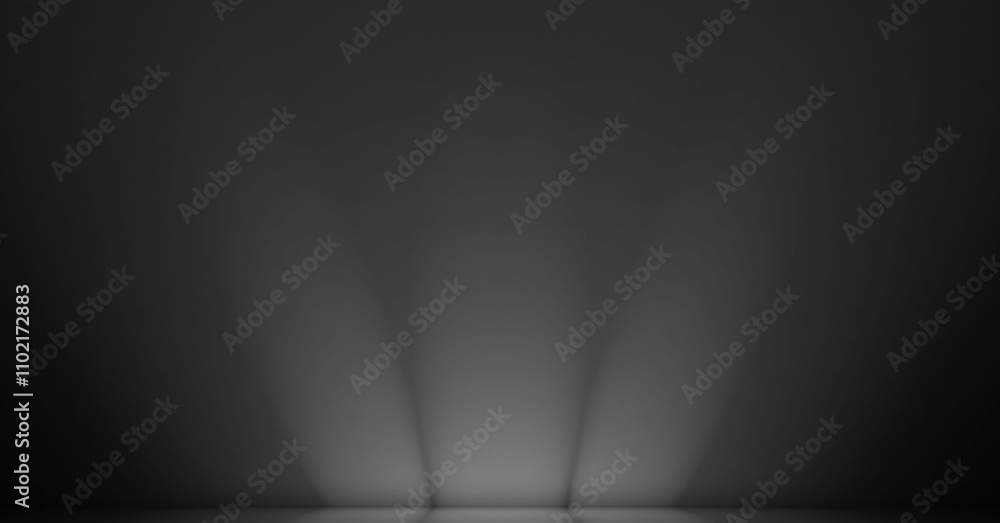 Abstract black striped background with spotlight, Vector Abstract black striped background with spotlight, Vector