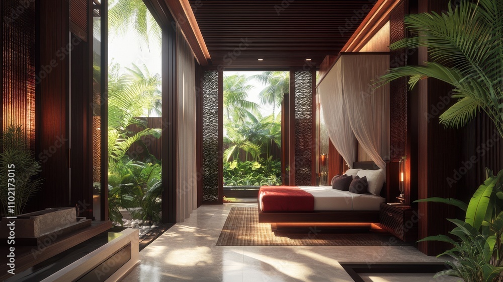 Tropical Oasis: Luxurious Villa Escape in Paradise Tropical Oasis: Luxurious Villa Escape in Paradise