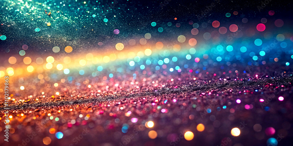 Colorful shiny background glitter sparkles bokeh lights Colorful shiny background glitter sparkles bokeh lights
