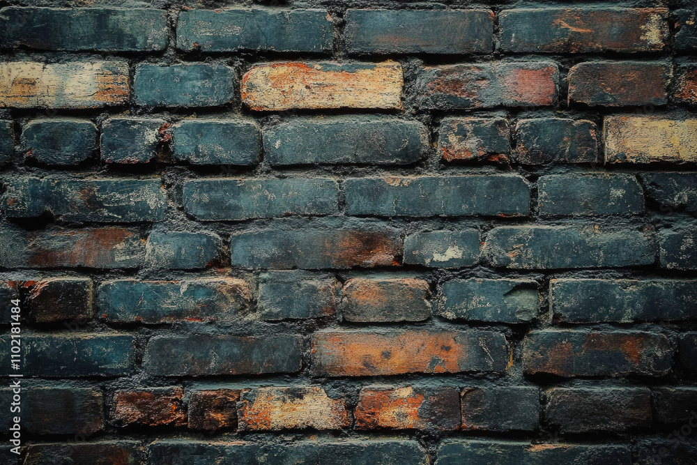 Obraz premium Weathered Brick Wall Texture