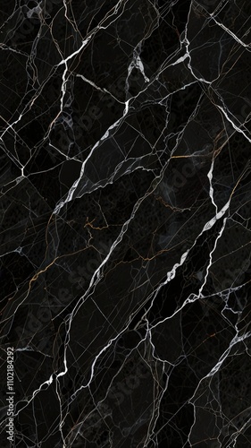 Black and white marble stone background, simple