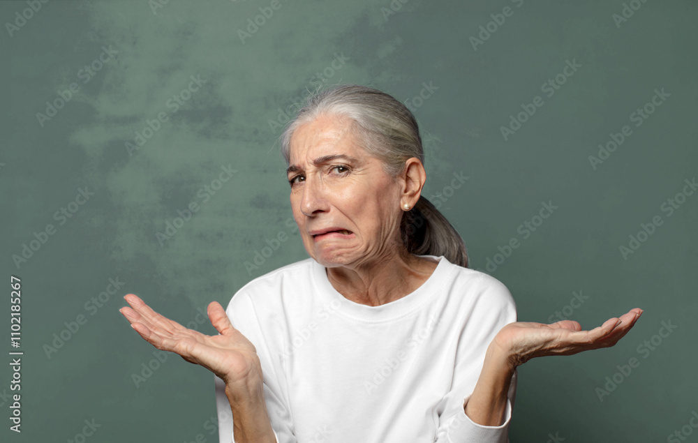looking puzzled, confused and stressed, wondering between different options, feeling uncertain looking puzzled, confused and stressed, wondering between different options, feeling uncertain