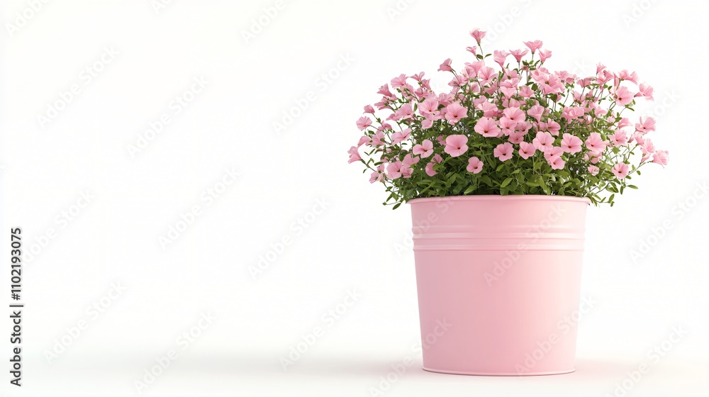 Beautiful fresh flower bucket with versatile copy space. The beauty of fresh flowers in a bucket. Beautiful fresh flower bucket with versatile copy space. The beauty of fresh flowers in a bucket.