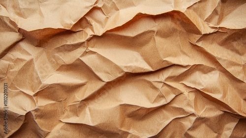 Wallpaper Mural Abstract brown recycled paper background. Old Kraft paper texture box craft stripes pattern. top view. Torontodigital.ca