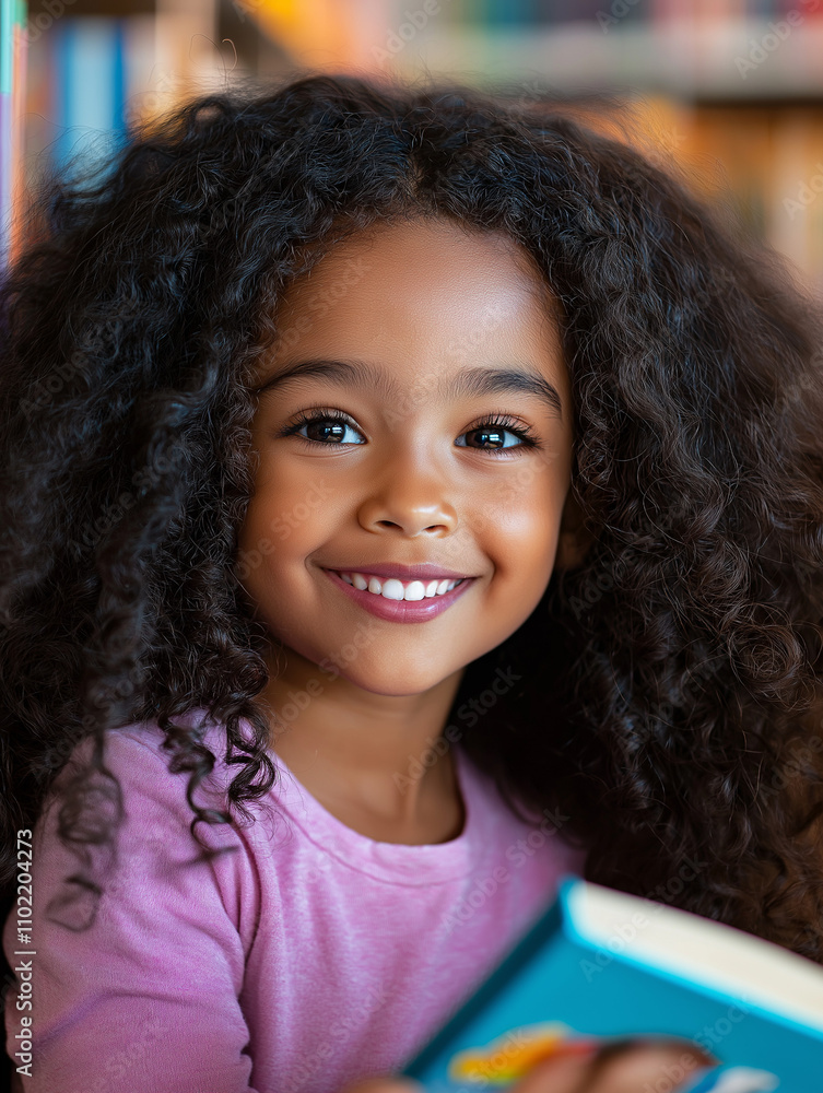 Young children at a library enjoying books. Young children at a library enjoying books.