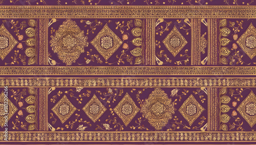 Thai Floral Elegance Pattern