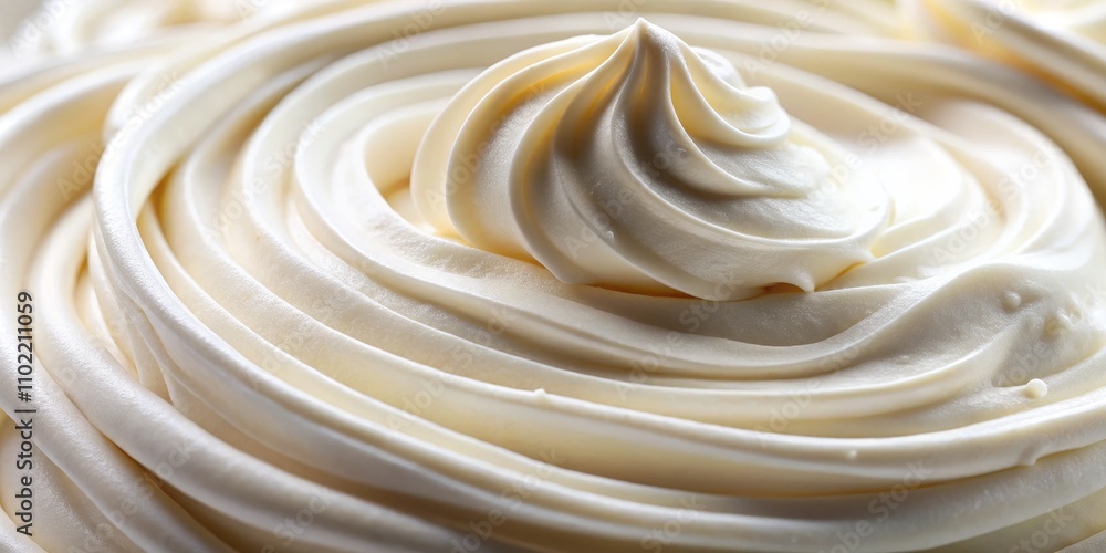 Whipped Cream Swirls, Close-up Macro Photography, Texture, Food, Dessert, Cream, Whipped Whipped Cream Swirls, Close-up Macro Photography, Texture, Food, Dessert, Cream, Whipped
