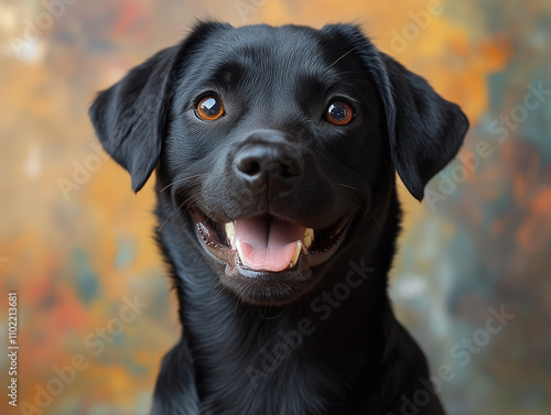 Wallpaper Mural black labrador puppy Torontodigital.ca