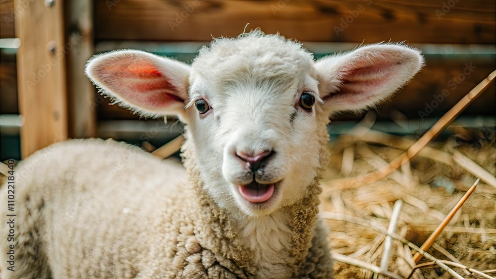 Obraz premium sheep and lambs