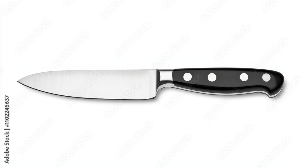 a large knife with a black handle on a white background It is a carving knife, with a sharp blade and a comfortable handle The handle is made of a durable materia a large knife with a black handle on a white background It is a carving knife, with a sharp blade and a comfortable handle The handle is made of a durable materia