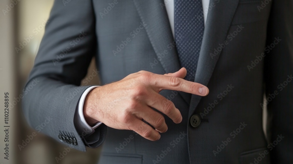 Businessman in a meeting, explaining ideas with hand gestures, office setting, soft lighting Businessman in a meeting, explaining ideas with hand gestures, office setting, soft lighting