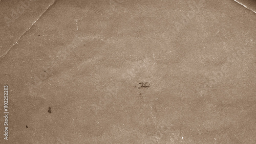 Old paper wrinkled creased gunge sepia noise grain rough effect texture retro aged brown background banner