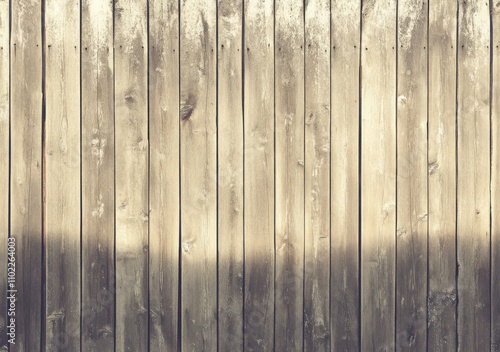 Seamless wood boardwalk decking surface pattern, texture photo