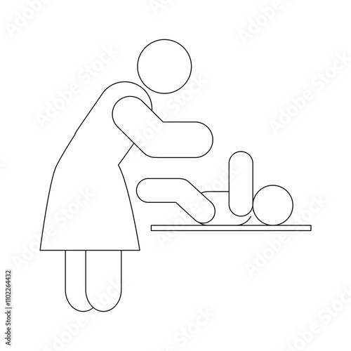 Rest Room Related Vector Line Icons. Contains such Icons as Family WC, Do not throw sign, Water tap and more. Editable Stroke. Pixel Perfect. Vector illustration flat style Eps 10. 
