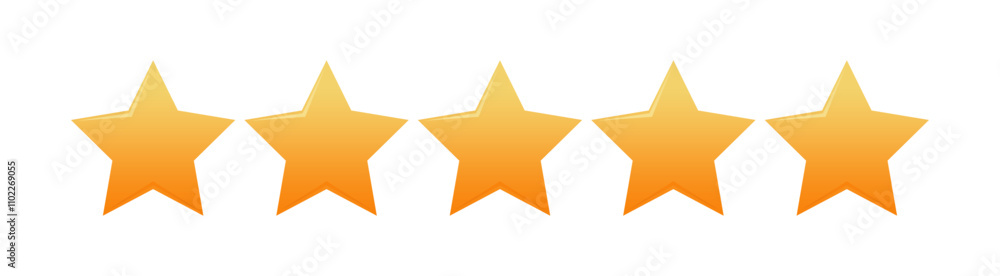 Five stars icon Five stars icon Vector. Five stars customer product rating review for apps and websites Five stars icon Five stars icon Vector. Five stars customer product rating review for apps and websites