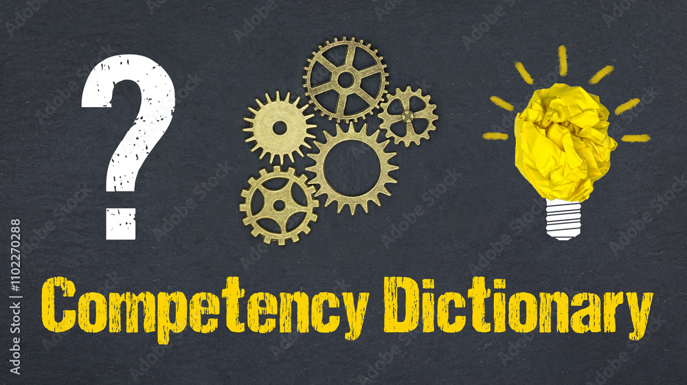 Obraz premium Competency Dictionary