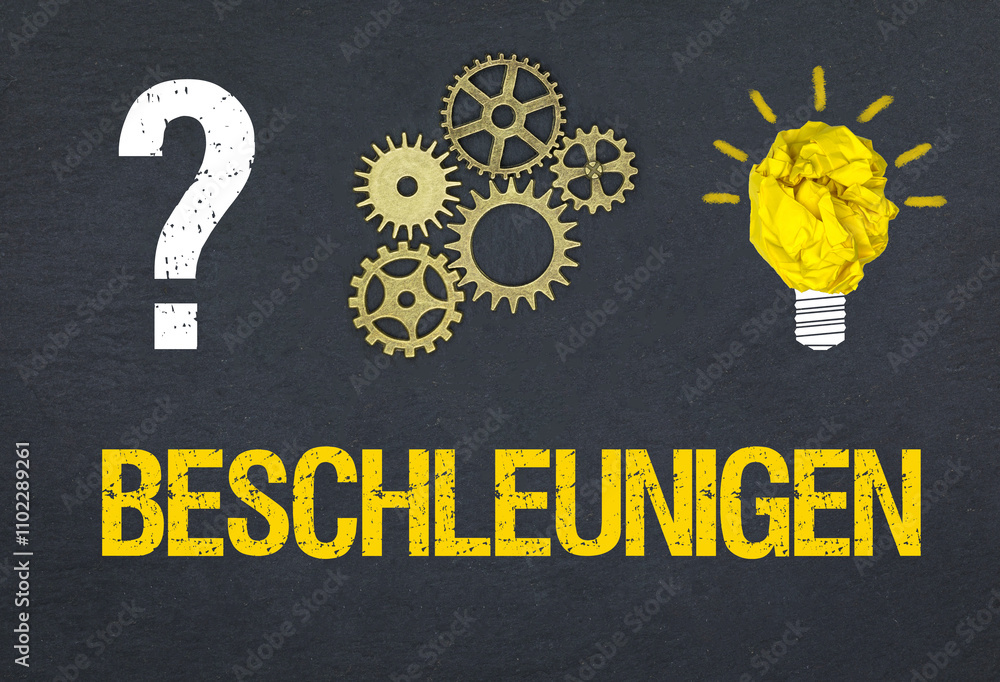 Obraz premium beschleunigen