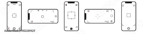Smart camera interface with options for photo and video modes, zoom, and a clear viewfinder, making it easy to capture moments on any device.