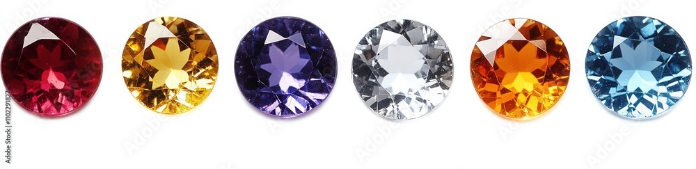 A selection of various gemstones, showcasing a vibrant array of colors against a clean white background. A selection of various gemstones, showcasing a vibrant array of colors against a clean white background.