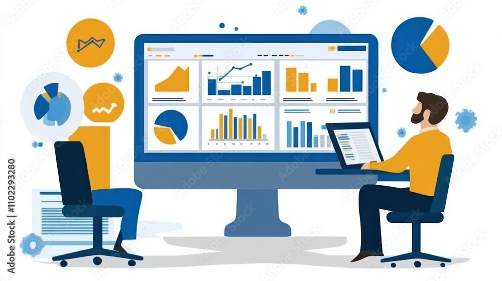 Business Analyst Working on Data Management System Business Analyst Working on Data Management System