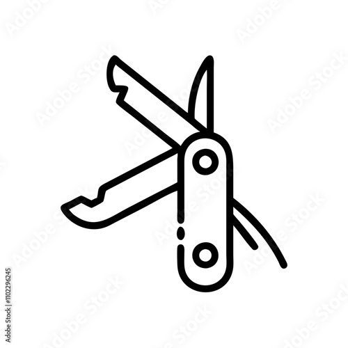 Multi-tool icon for versatile industrial tasks