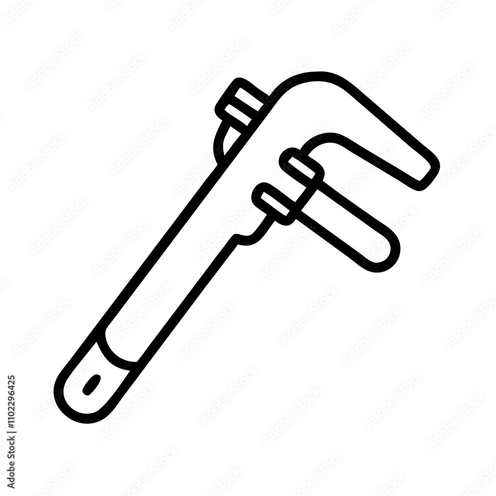 Spanner icon for industrial repairs Spanner icon for industrial repairs