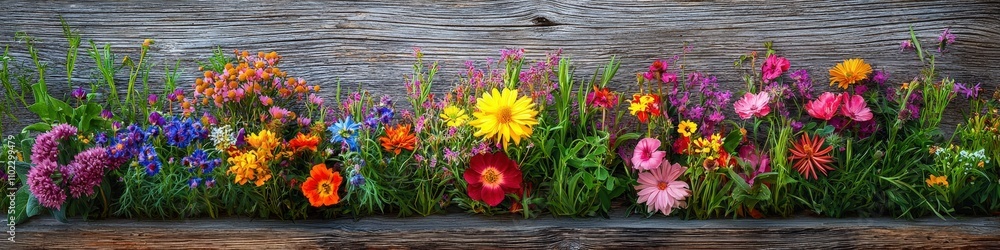 bouquet of flowers on a garden background. Selective focus bouquet of flowers on a garden background. Selective focus