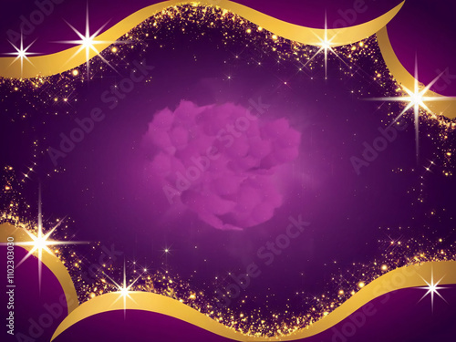 Abstract Purple Background photo