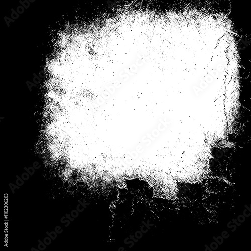 Abstract grunge texture. Black and white backdrop and wallpaper. Textured surface. photo