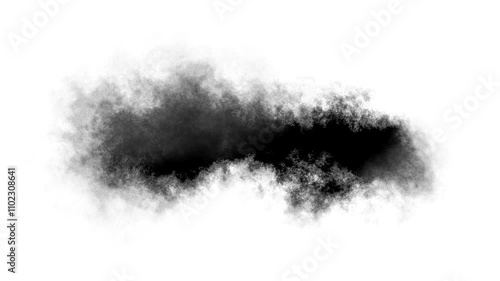 Wallpaper Mural Black Ink Bleed on Textured White paper Effect - Bleeding on moderately wet paper  Torontodigital.ca