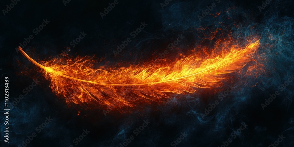 burn with fiery glow on a dark backdrop detailed feather textures bold and dramatic light effects burn with fiery glow on a dark backdrop detailed feather textures bold and dramatic light effects