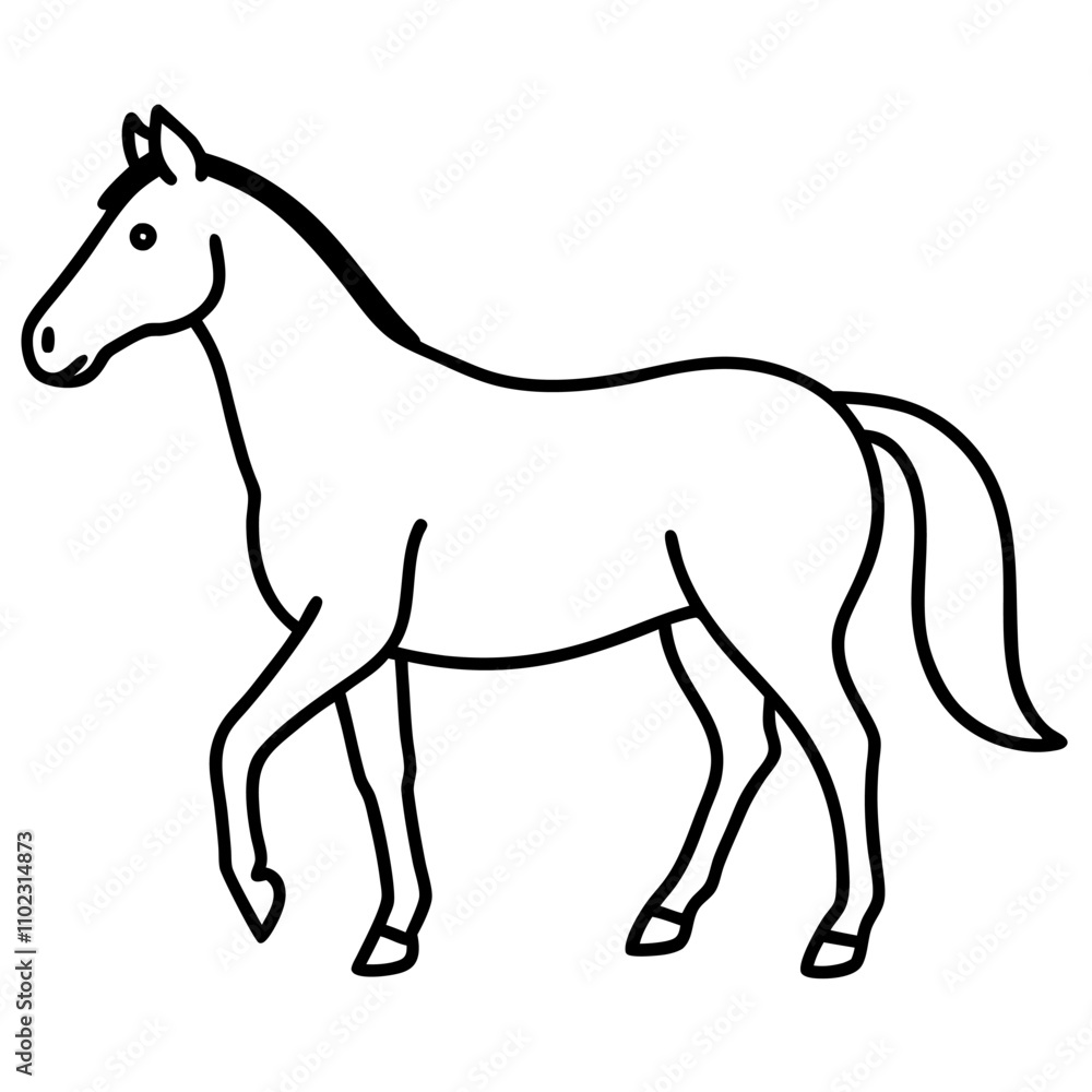 beginner s guide to horse icon vactor white-backgrount. beginner s guide to horse icon vactor white-backgrount.