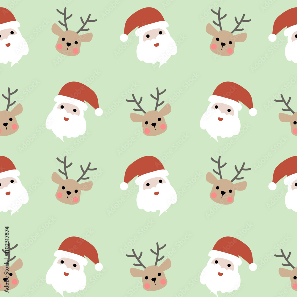 Seamless christmas pattern with snowfake, Gift box, color pastel. Seamless christmas pattern with snowfake, Gift box, color pastel.