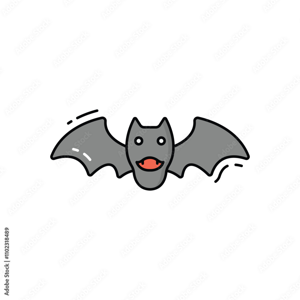 Bat vector icon Bat vector icon