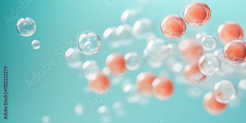 medical capsules floating mid-air on a light blue background modern healthcare concept soft and clean studio lighting
