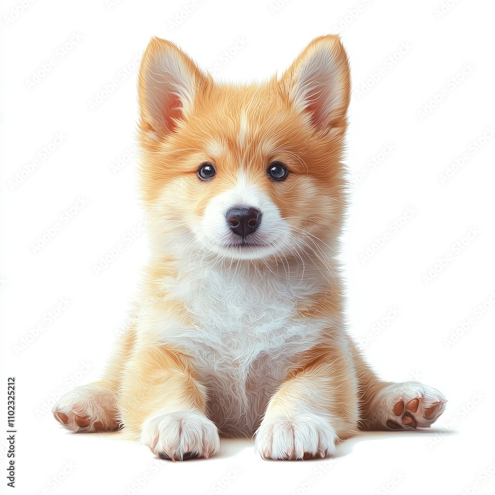 Adorable Corgi Puppy with Fluffy Fur and Playful Expression, Perfect for Pet Lovers and Animal Enthusiasts Seeking Joyful Canine Companionship Adorable Corgi Puppy with Fluffy Fur and Playful Expression, Perfect for Pet Lovers and Animal Enthusiasts Seeking Joyful Canine Companionship